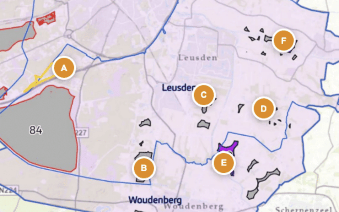 Leusden Vooruit peilt mening inwoners over locaties voor windmolens